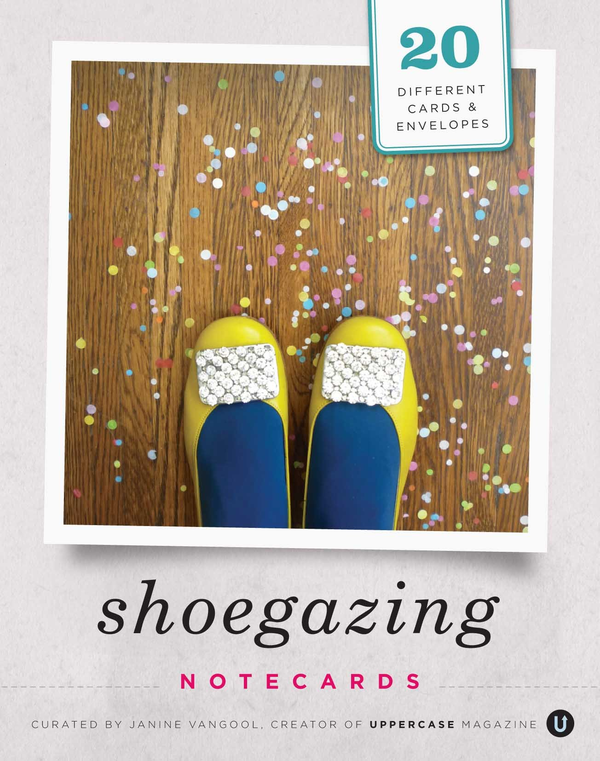 Бумажная книга «Shoegazing Notecards», автор Жанин Вангул - фото №1