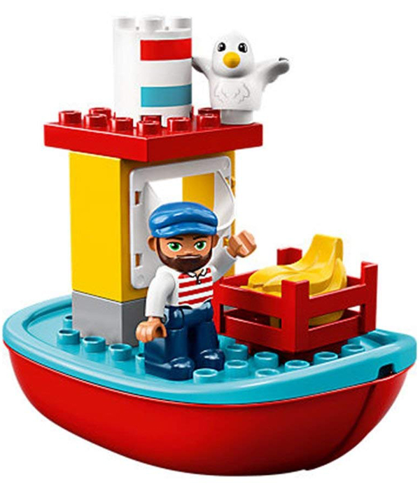 «Конструктор LEGO DUPLO Town Вантажний поїзд 105 деталей (10875)», бренду LEGO - фото №1