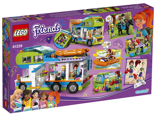  «Конструктор LEGO Friends Дом на колесах Мии 488 деталей (41339)», бренда LEGO - фото №1