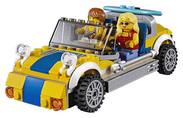  «Конструктор LEGO Creator Солнечный фургон серфингиста 379 деталей (31079)», бренда LEGO - фото №1
