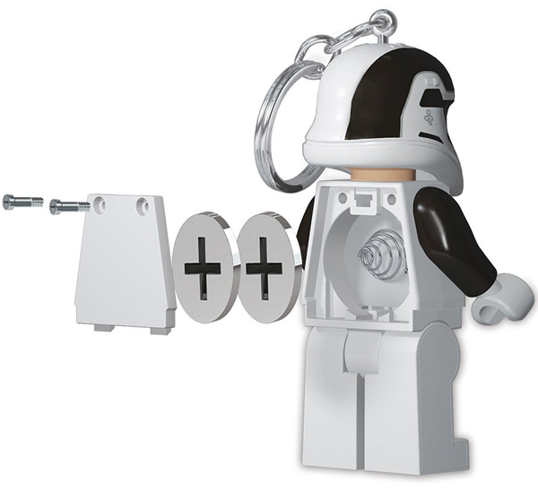  «Брелок-фонарик LEGO Star Wars Штурмовик первого ордена VIII эпизод (LGL-KE115)», бренду LEGO - фото №1
