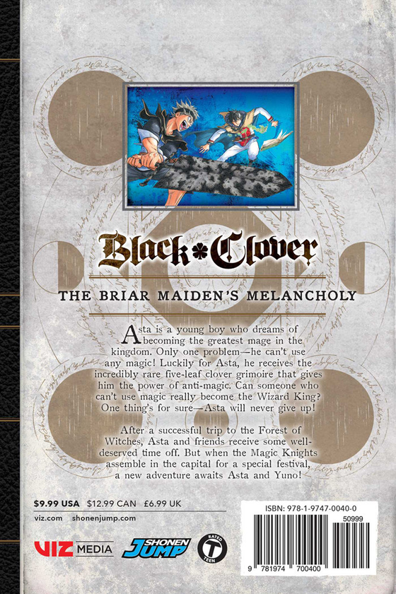 Бумажная книга «Black Clover. Volume 12», автор Юки Табата - фото №1