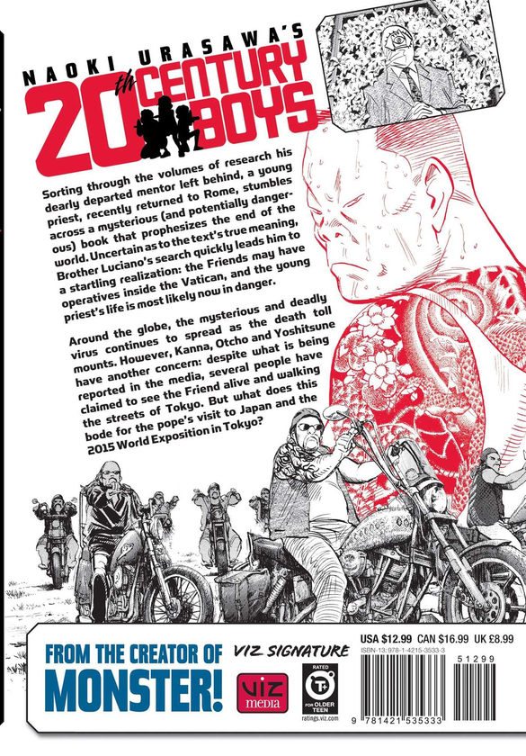Бумажная книга «Naoki Urasawa's 20th Century Boys. Volume 15», автор Наоки Урасава - фото №1