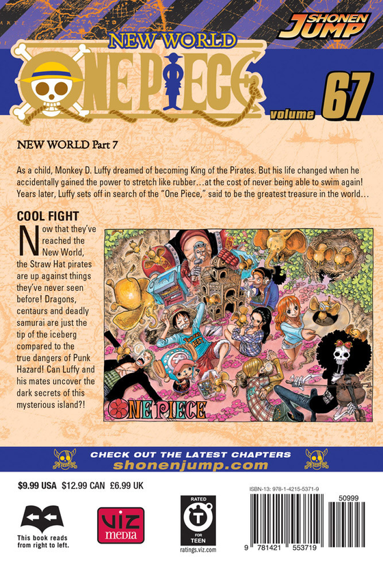 Паперова книга «One Piece. Volume 67», автор Еїтіро Ода - фото №1