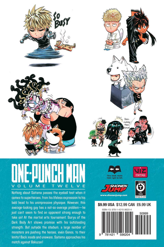 Паперова книга «One-Punch Man. Volume 12», автор One - фото №1