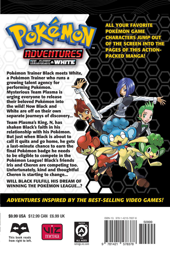 Паперова книга «Pokemon Adventures. Black and White. Volume 8», автор Хiденорi Кусака - фото №1