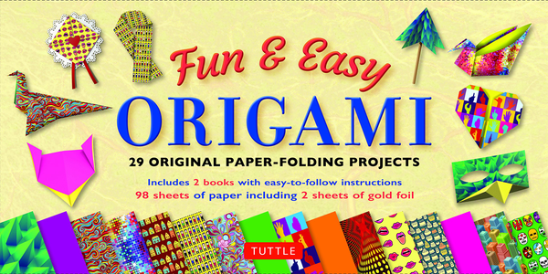Паперова книга «Fun and Easy Origami Kit», автор Флоренс Темко - фото №1