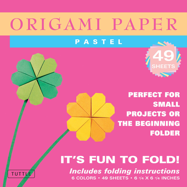 Бумажная книга «Origami Paper. Pastel. 49 Sheets» - фото №1