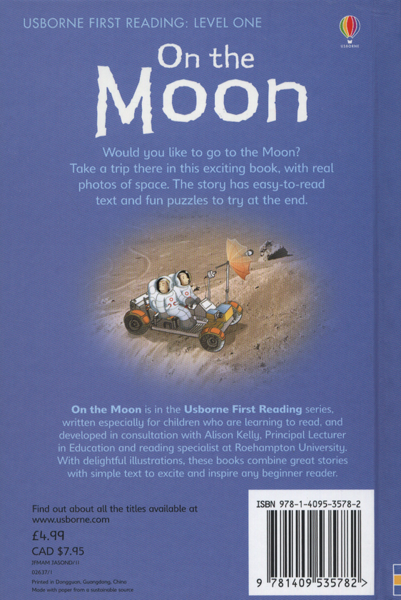 Бумажная книга «On the Moon», автор Анна Милборн - фото №1