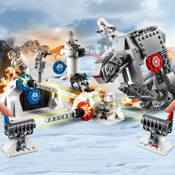  «Конструктор LEGO Star Wars Захист бази Ехо 504 деталі (75241)», бренду LEGO - фото №1