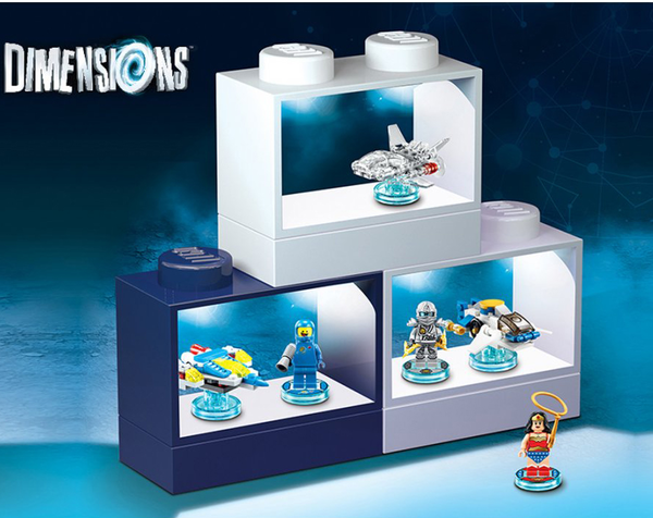 «Дисплей LEGO Dimensions з підсвічуванням для міні-фігурок (LGL-NI9)», бренду LEGO - фото №1