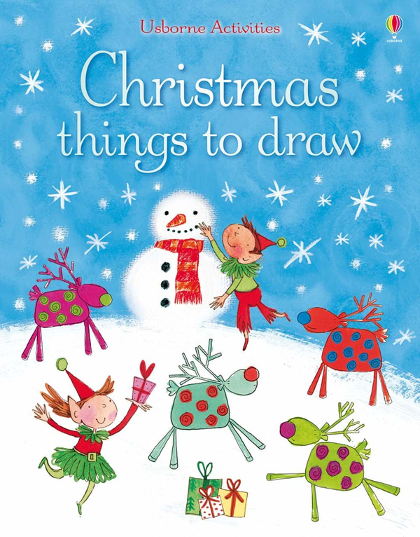 [object Object] «Christmas Things to Draw», автор Фиона Уотт - фото №1