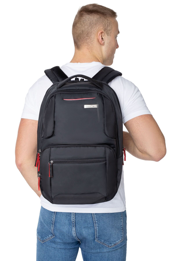  «Рюкзак CoolPack Zenith Black (12782CP)», бренду CoolPack - фото №1