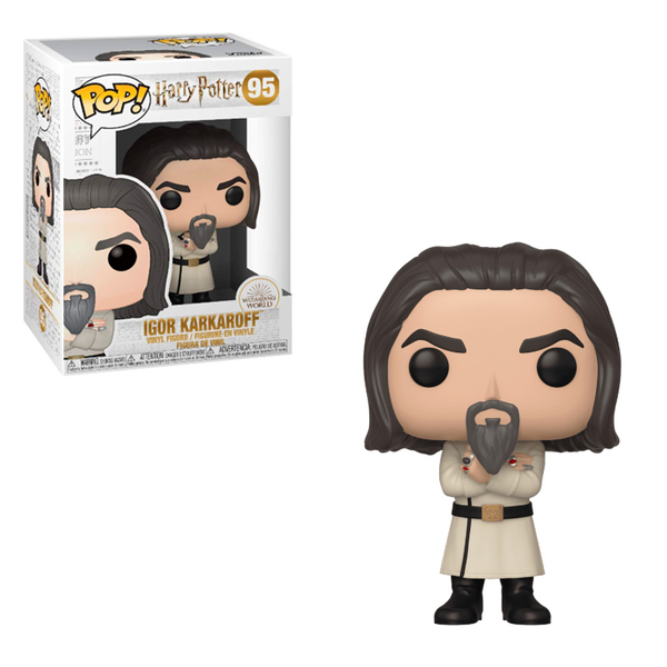  «Коллекционная фигурка Funko POP! Harry Potter Игорь Каркаров (42840)», бренда Funko Pop - фото №1
