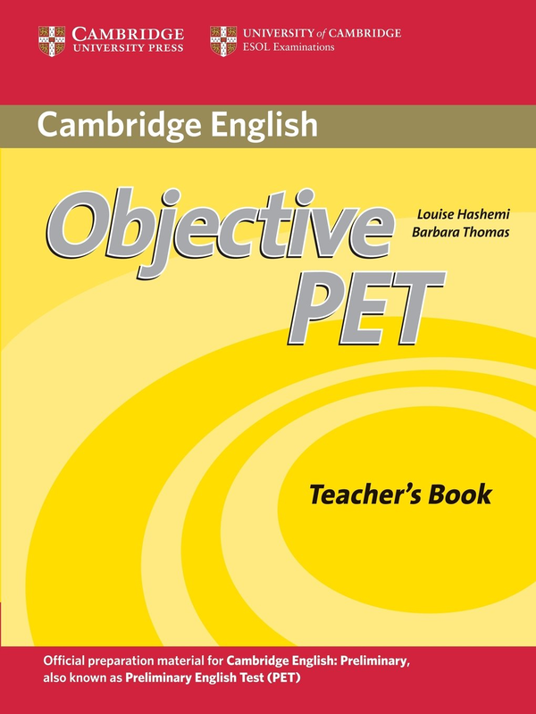 [object Object] «Objective PET. Teacher's Book», автор Луиза Хашеми - фото №1