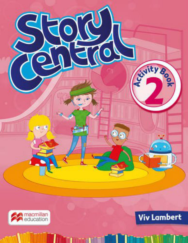 Бумажная книга «Story Central 2 Activity Book», автор Вив Ламберт - фото №1