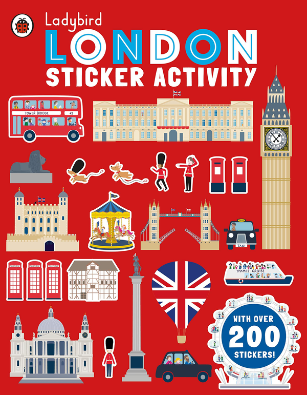 Паперова книга «Ladybird London. Sticker Activity» - фото №1