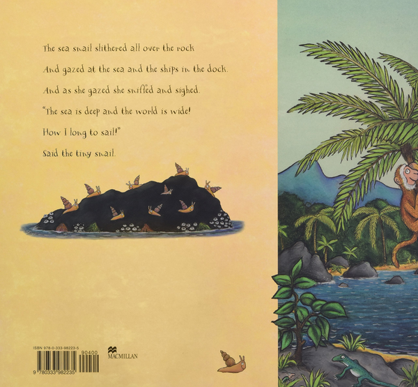 Паперова книга «The Snail and the Whale», автор Джулія Дональдсон - фото №1