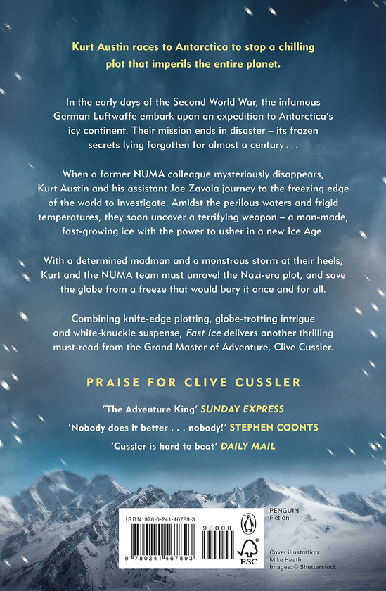 Паперова книга «Fast Ice. Book 18», авторів Клайв Касслер, Грем Браун - фото №1