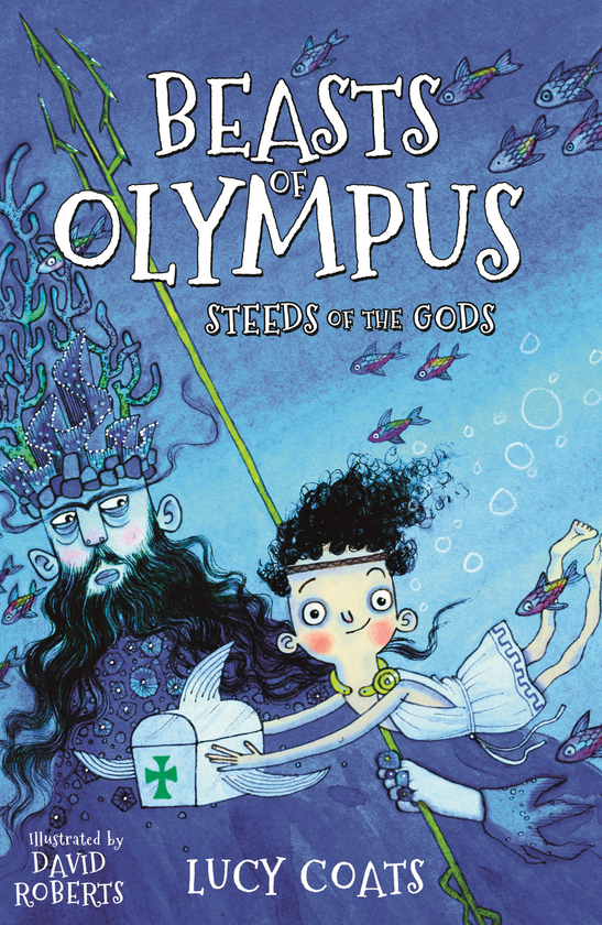 Паперова книга «Beasts of Olympus 3. Steeds of the Gods», автор Люсі Коутс - фото №1