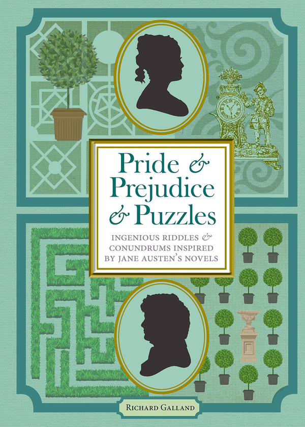 Паперова книга «Pride & Prejudice & Puzzles : Ingenious Riddles & Conundrums Inspired by Jane Austen's Novels», автор Річард Вольфрік Галланд - фото №1