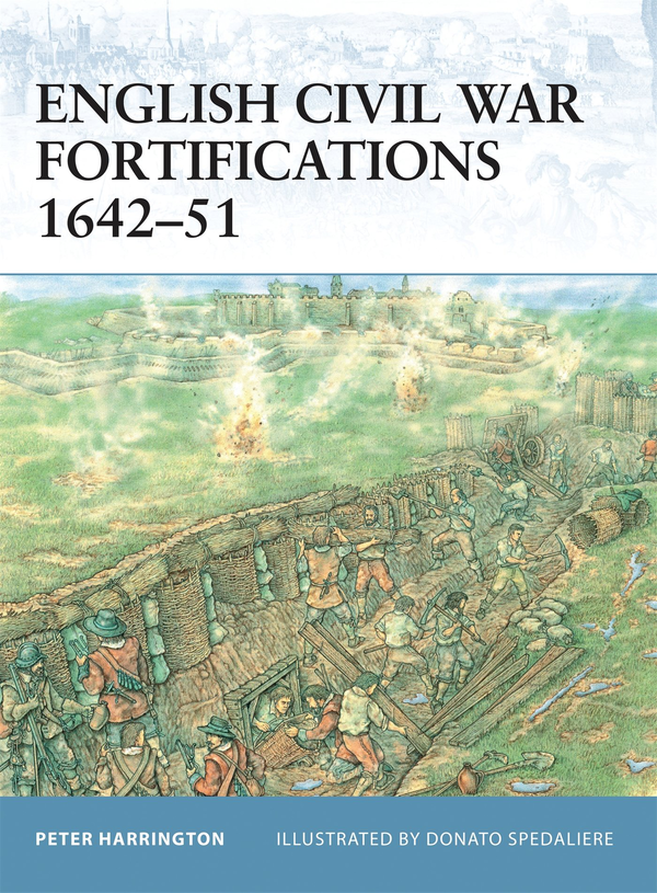 Бумажная книга «English Civil War Fortifications 1642–51», автор Питер Харрингтон - фото №1