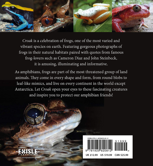 Бумажная книга «Croak. A Book of Fun for Frog Lovers», автор Фил Бишоп - фото №1