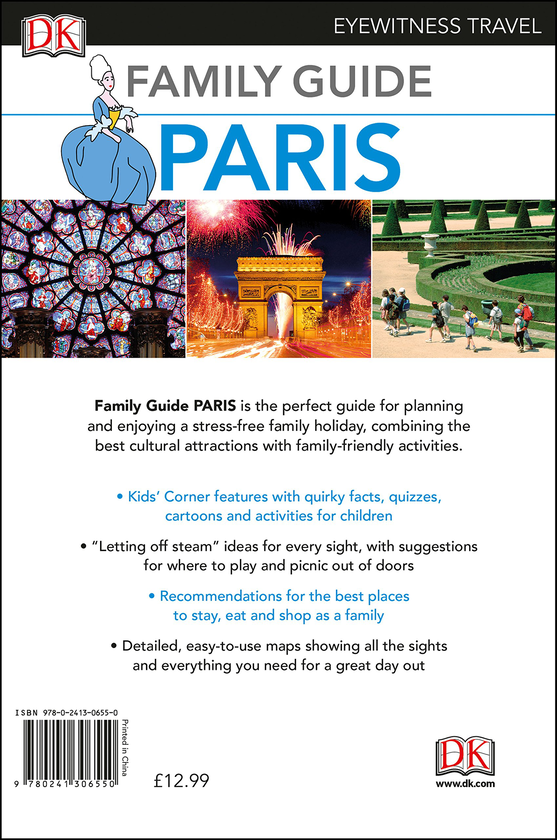 Паперова книга «Family Guide Paris» - фото №1