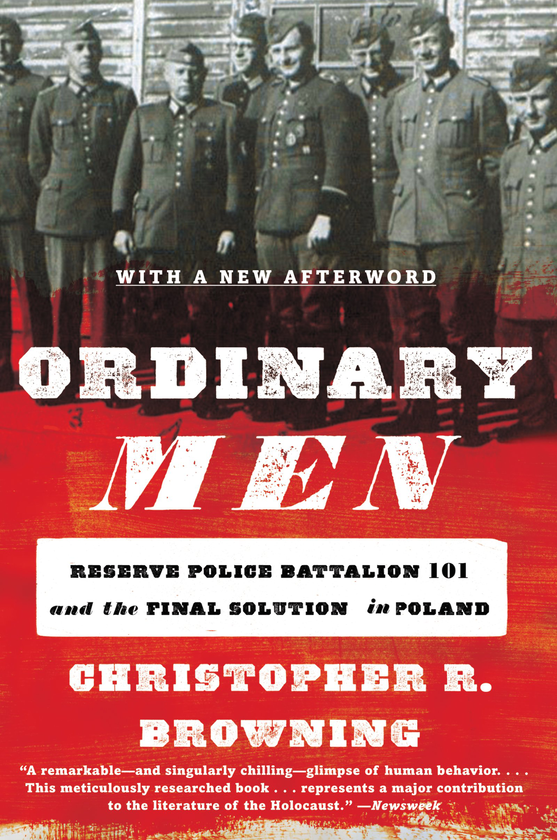 Бумажная книга «Ordinary Men. Reserve Police Battalion 11 and the Final Solution in Poland», автор Кристофер Браунинг - фото №1