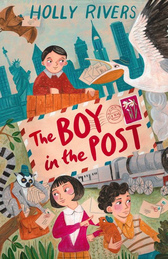 Паперова книга «The Boy in the Post», автор Голлі Ріверс - фото №1
