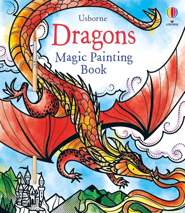 [object Object] «Dragons. Magic Painting Book», автор Фиона Уотт - фото №1