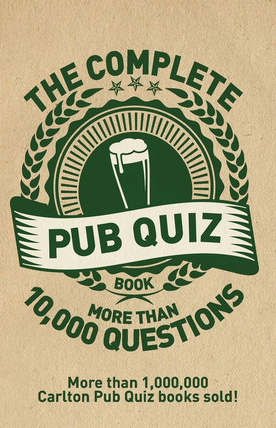 Паперова книга «The Complete Pub Quiz Book : More than 10,000 questions», автор Рой Престон - фото №1
