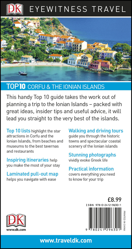 Паперова книга «Corfu and the Ionian Islands» - фото №1
