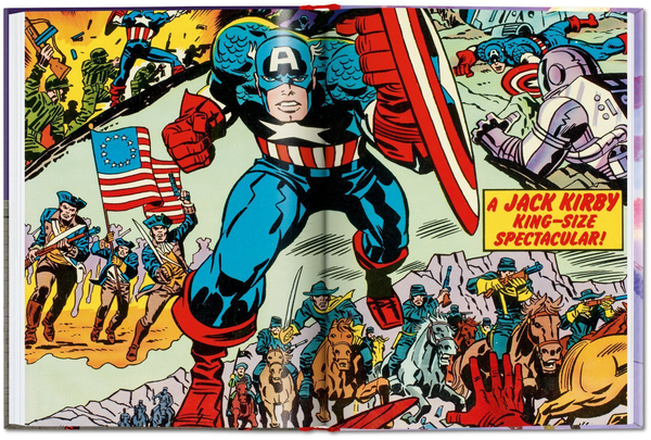 Бумажная книга «The Little Book of Captain America», автор Рой Томас - фото №1
