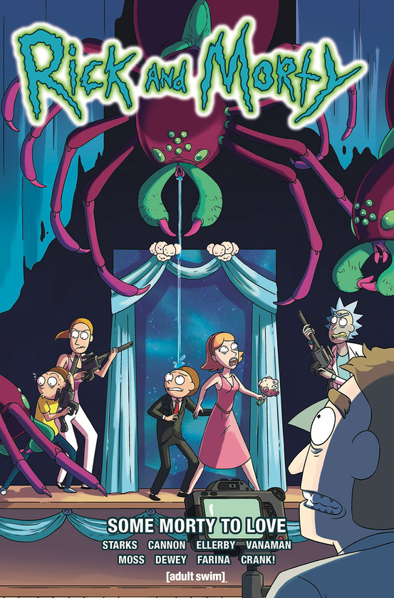 Бумажная книга «Rick and Morty. Volume 6. Some Morty To Love», авторов Кайл Старкс, Марк Эллерби, Сиджей Кэннон - фото №1