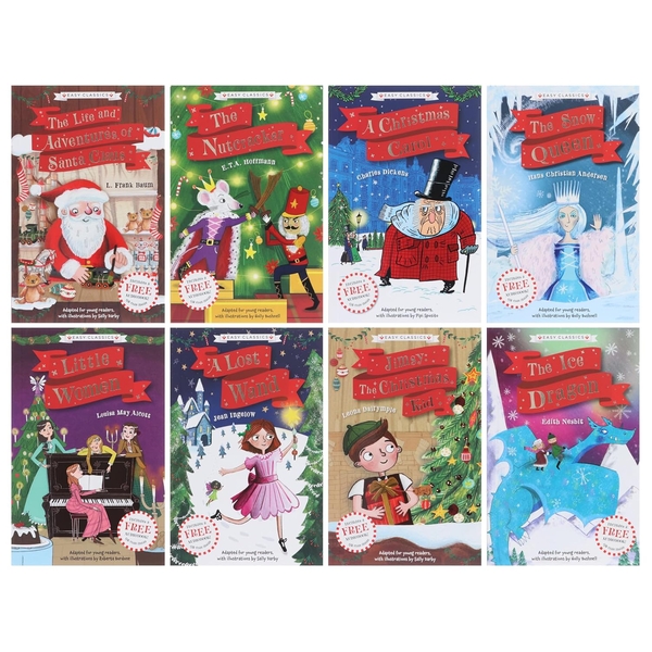 Бумажная книга «The Christmas Classics Children's Collection», авторов Лаймен Фрэнк Баум, Чарльз Диккенс, Ханс Кристиан Андерсен, Эдит Несбит, Луиза Мэй Олкотт, Джин Инджелоу, Леона Далримпл, Эрнст Теодор Амадей Гофман - фото №1