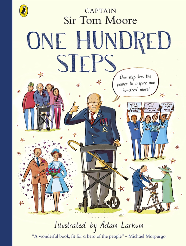 Бумажная книга «One Hundred Steps. Captain Sir Tom Moore», автор Том Мур - фото №1