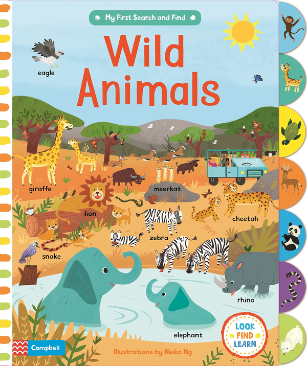 [object Object] «My First Search and Find: Wild Animals» - фото №1