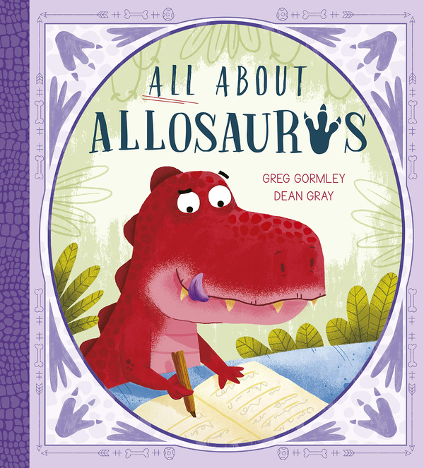 Паперова книга «All About Allosaurus», автор Грег Гормлі - фото №1