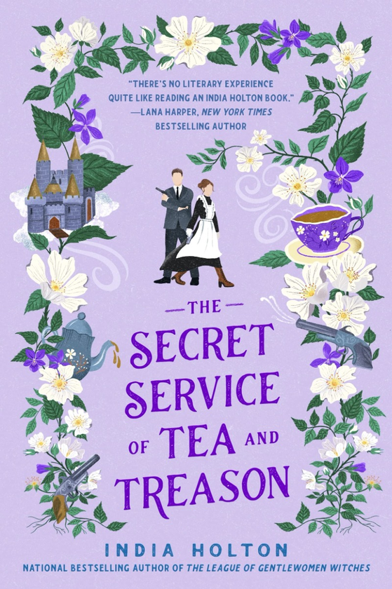 Паперова книга «The Secret Service of Tea and Treason», автор Індія Холтон - фото №1