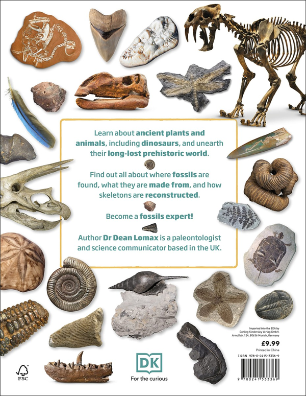 Бумажная книга «My Book of Fossils», автор Дин Ломакс - фото №1