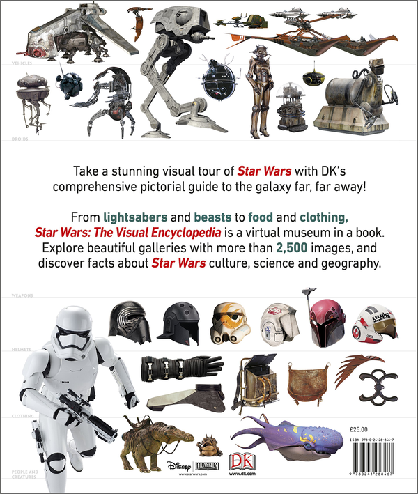 Бумажная книга «Star Wars The Visual Encyclopedia», авторов Адам Брей, Коул Хортон, Триша Барр - фото №1