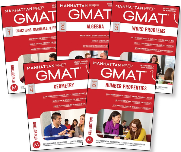 Бумажная книга «GMAT Quantitative Strategy Guide Set» - фото №1