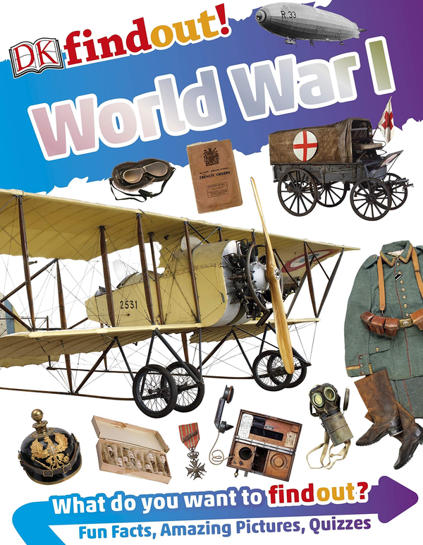 Бумажная книга «DKfindout! World War I » - фото №1