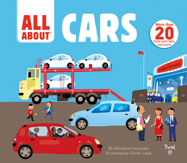 Паперова книга «Cars», автор Джеральдін Красінскі - фото №1