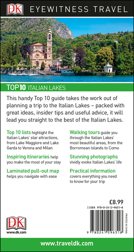 Бумажная книга «Italian Lakes» - фото №1