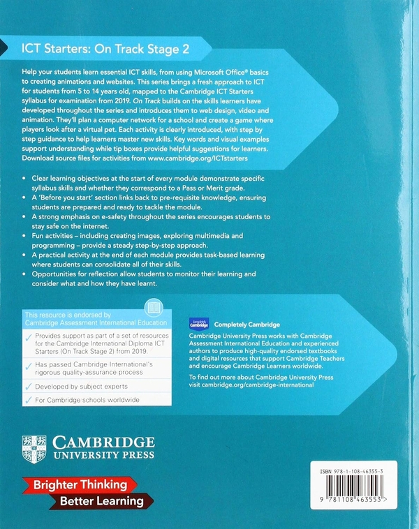 [object Object] «Cambridge ICT Starters on Track. Stage 2», авторів Вікторія Елліс, Сара Лоурі - фото №2 - мініатюра
