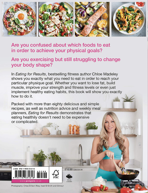 Паперова книга «Eating for Results», автор Хлоя Маделі - фото №1
