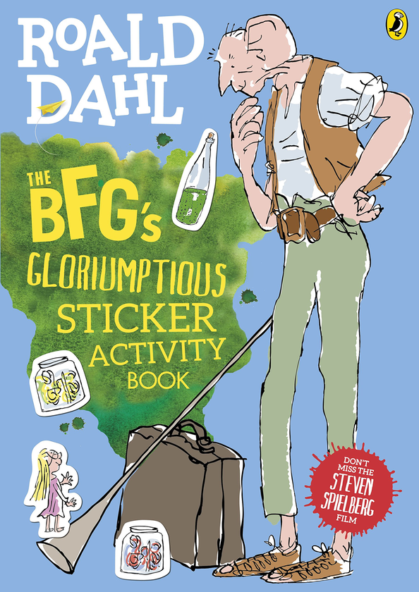 Бумажная книга «The BFGs Gloriumptious Sticker Activity Book», автор Роальд Даль - фото №1