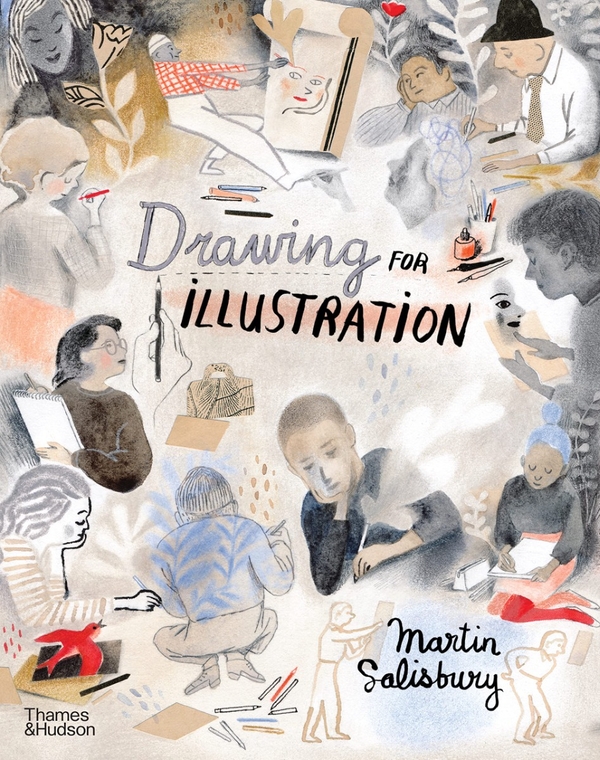 Паперова книга «Drawing for Illustration», автор Мартiн Солсбері - фото №1
